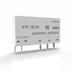 KY41F Single relay 1NO1NC/Ith: 6A 48VDC